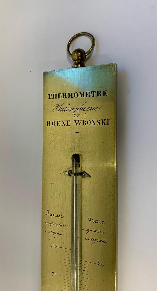 joseph hoene wronski thermometer